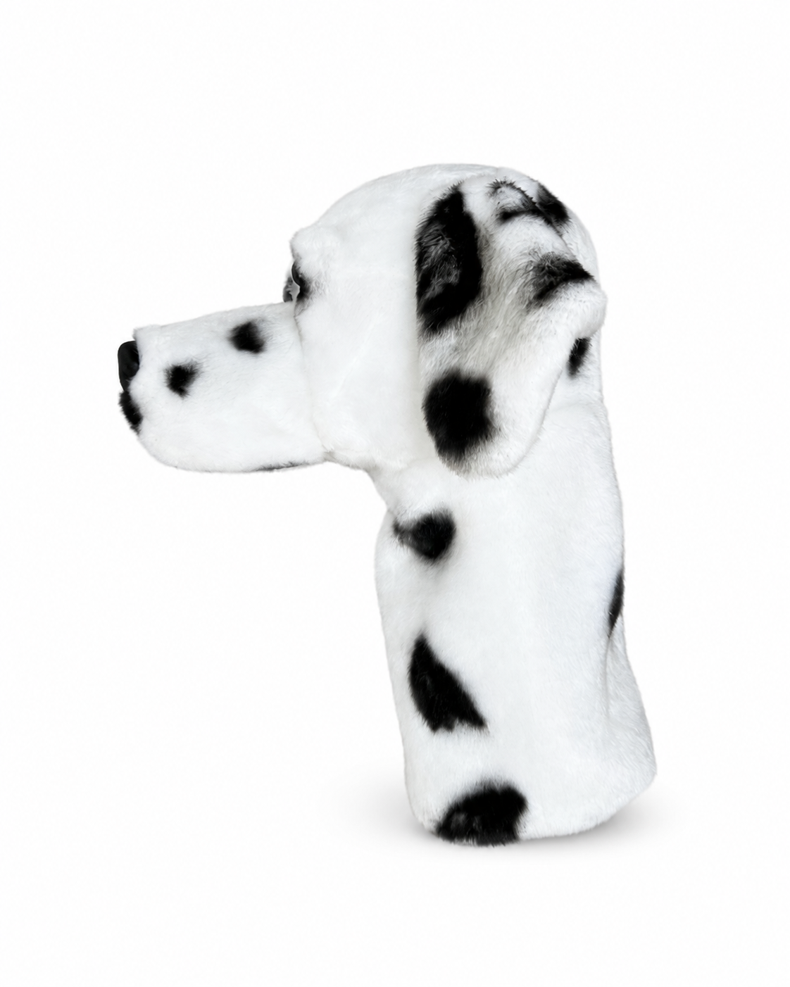 Dalmatian Golf Driver Headcover, Plush Dog Animal Club Cover, Fits No.1 Wood