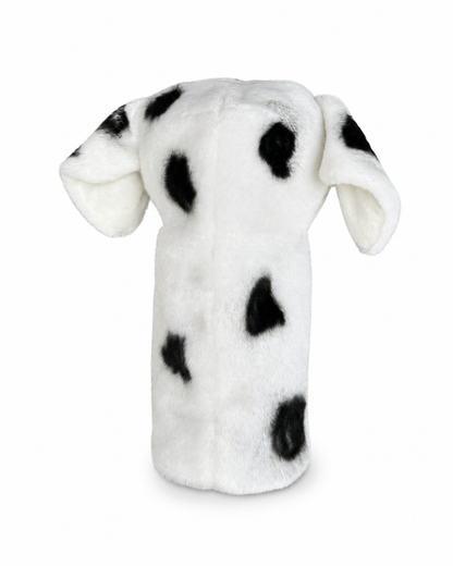 Dalmatian Golf Driver Headcover, Plush Dog Animal Club Cover, Fits No.1 Wood