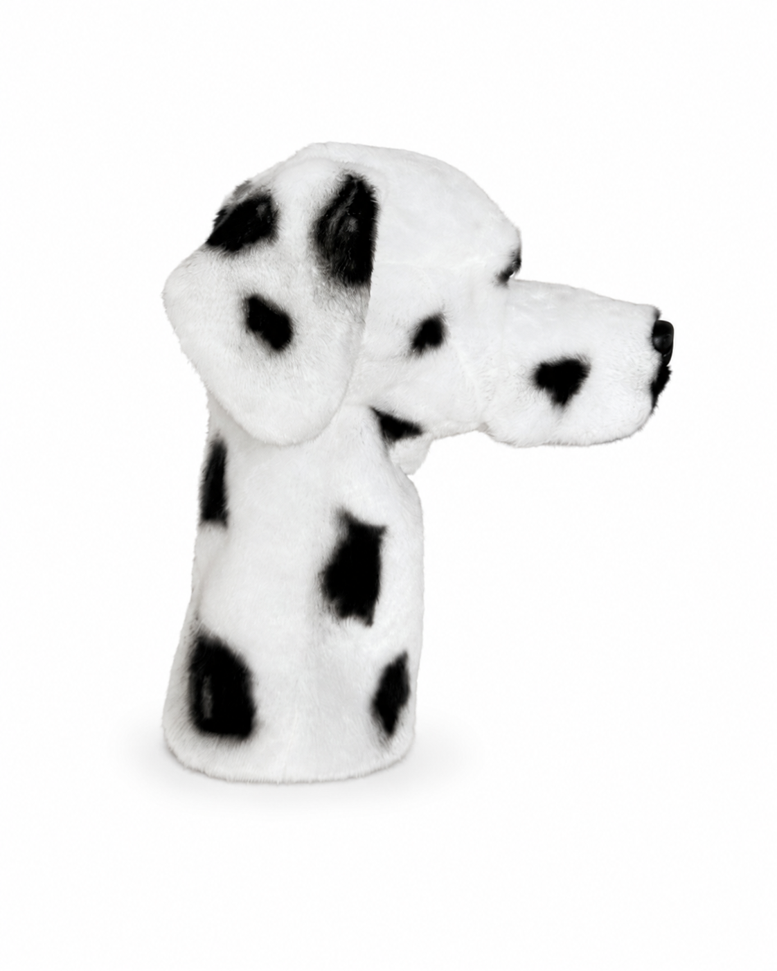 Dalmatian Golf Driver Headcover, Plush Dog Animal Club Cover, Fits No.1 Wood