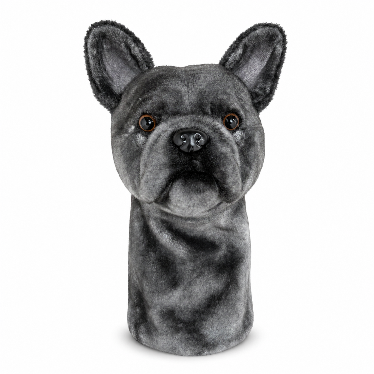 French Bulldog Golf Driver Headcover, Plush Dog Club Cover for No.1 Wood