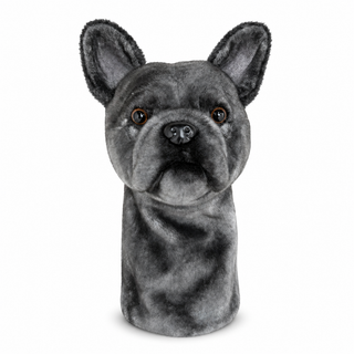 French Bulldog Golf Driver Headcover, Plush Dog Club Cover for No.1 Wood