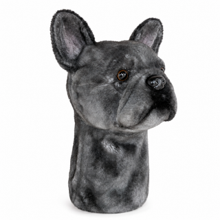 French Bulldog Golf Driver Headcover, Plush Dog Club Cover for No.1 Wood