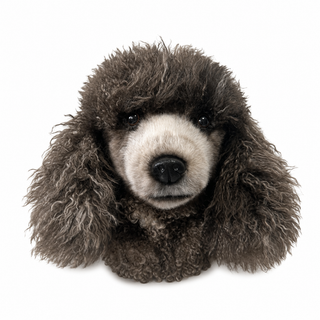 Gray Poodle Golf Driver Headcover, Plush Dog Club Cover for No.1 Wood