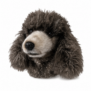 Gray Poodle Golf Driver Headcover, Plush Dog Club Cover for No.1 Wood