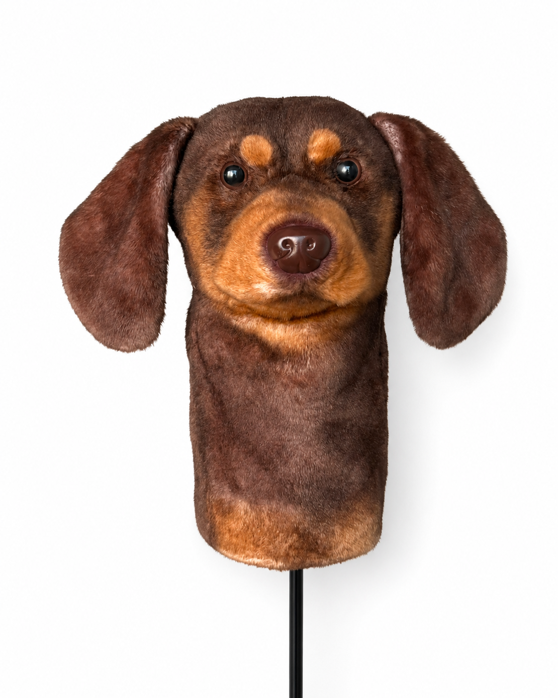 Dachshund Golf Driver Headcover, Plush Dog Club Cover for No.1 Wood