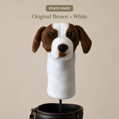 Beagle Golf Driver Headcover – Plush Dog Golf Club Cover