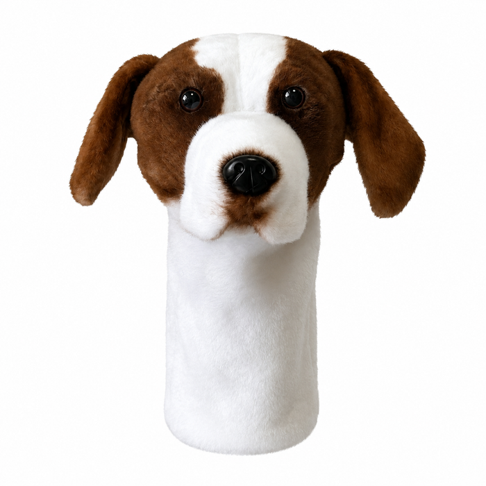 Beagle Golf Driver Headcover – Plush Dog Golf Club Cover
